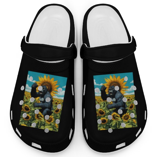 Wild gorilla spirit. Clogs