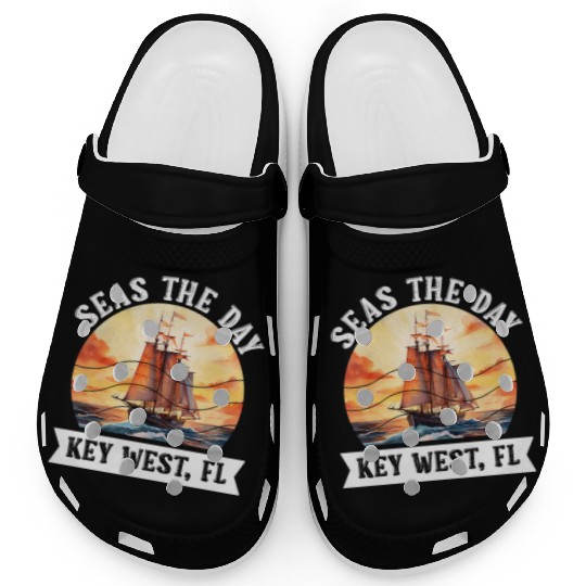 Florida Keys SEAS THE DAY IN KEY-WEST FLORIDA Clogs