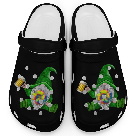 Irish Gnome Drink Beer Shamrock St Patricks Day Clogs