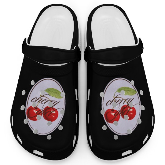 Cherry Girl Vintage Design Clogs