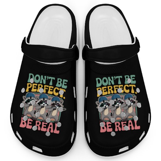 Three Cool Trash Panda Clogs