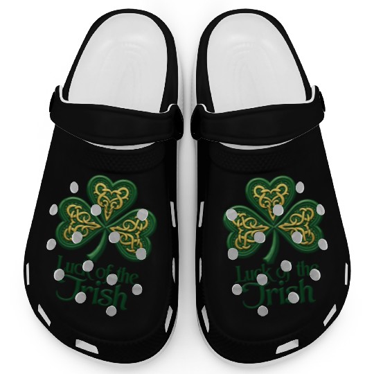 Celtic Shamrock Clogs – Luck of the Irish Design