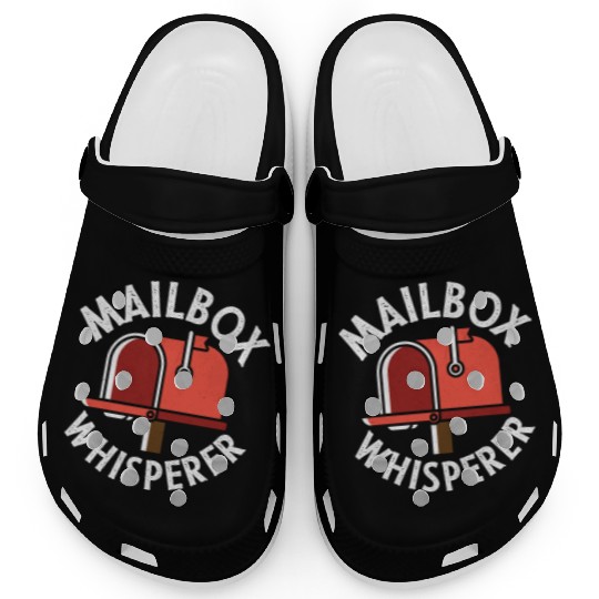 Mailbox Whisperer Postal Worker Mailman Clogs