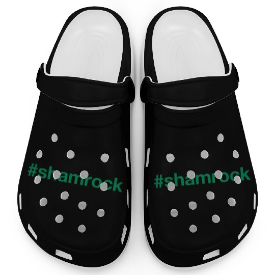 SHAMROCK Irish flag Clogs