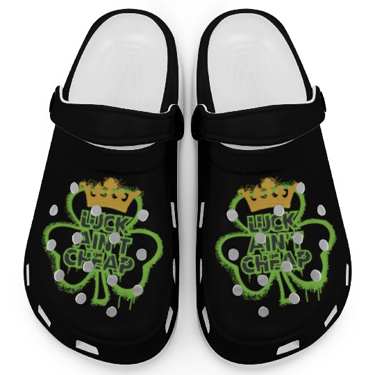 Graffiti Shamrock King: Luck Ain’t Cheap Clogs