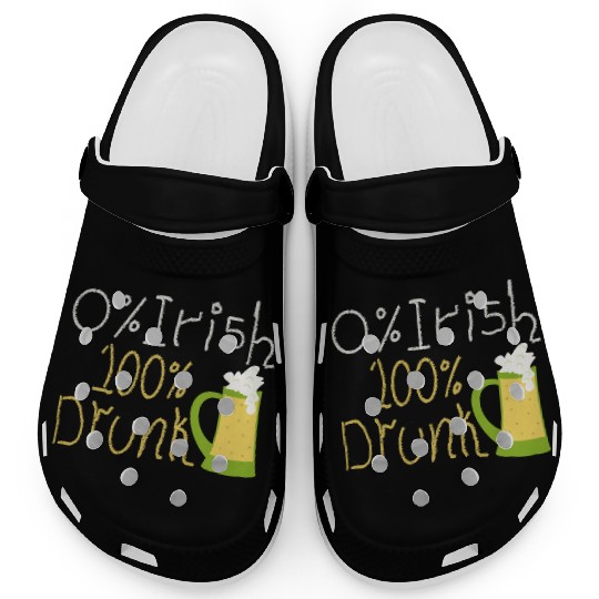 Funny St Patricks Day Clogs - irish humor