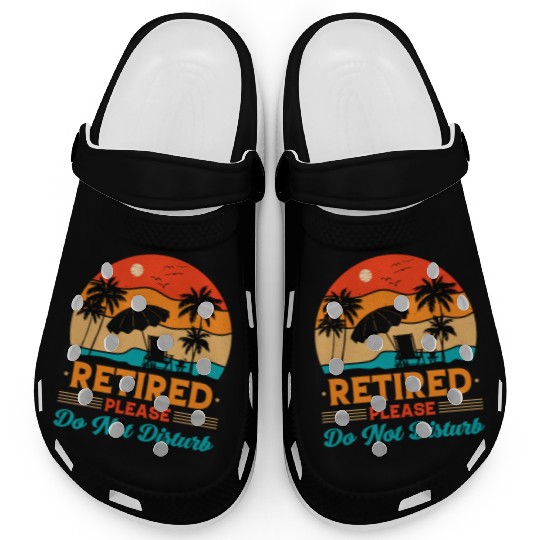 Retired Please Do Not Disturb Fun Clogs