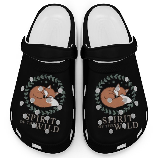 Cottagecore Spirit of the Wild Fox Clogs