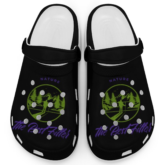 Hiking in nature to clear mind and body Clogs