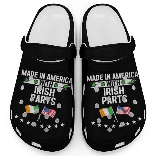 Made In America With Irish Parts Clogs