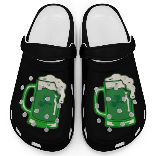 Green Beer Clogs