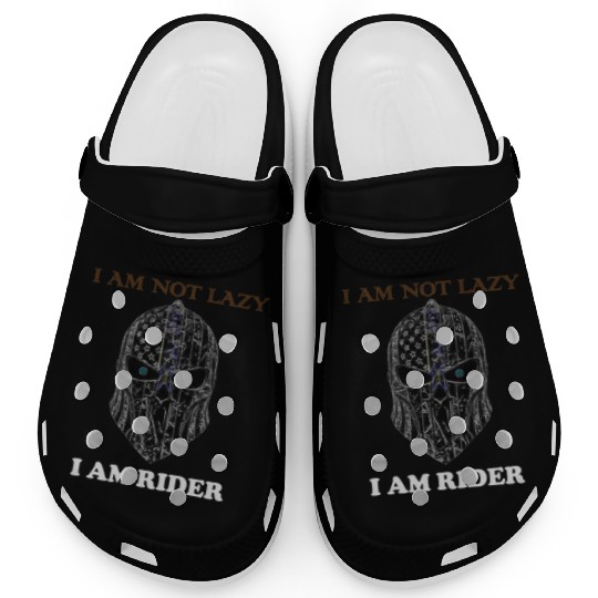 sparta Grunge Gothic Skull Clogs