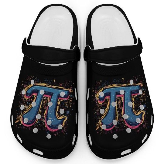 Pi Day Math Lover – Geeky & Fun Design Clogs