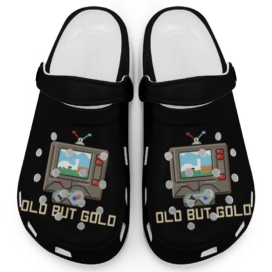 Old But Gold Gamer Clogs