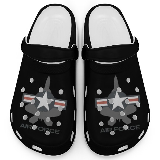 F-22 Raptor Patriotic Roundel Clogs