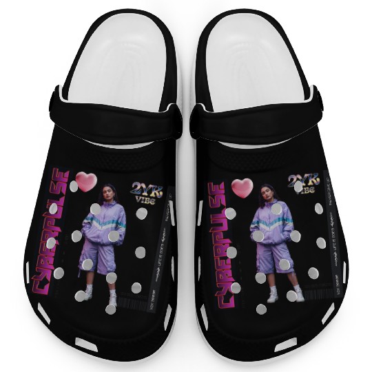 Y2K Vibes Cyberpulse Retro Clogs