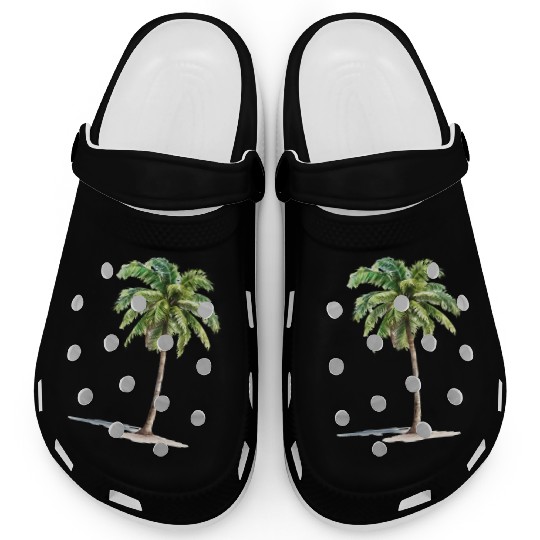 palm Tree Clogs
