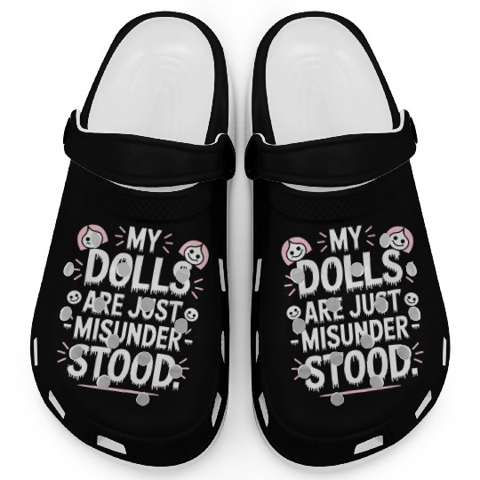 Creepy Dollmaking Haunted Doll Collector Clogs