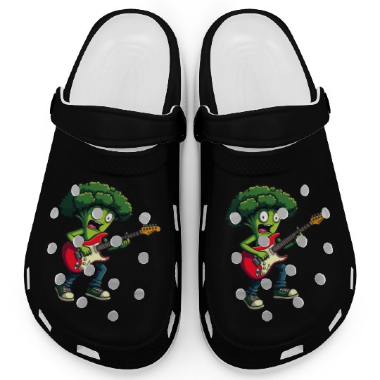 Rocking Broccoli Clogs