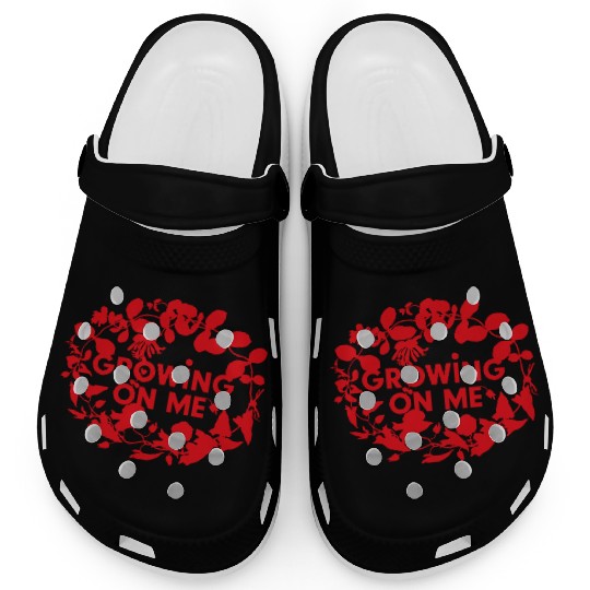 Botanical Growth Statement Design Clogs