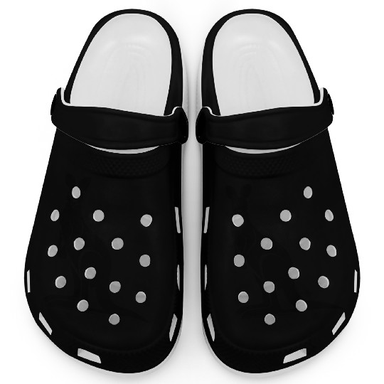 Marsupials Of The Wild Kangaroo Silhouette Clogs