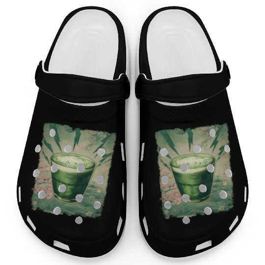 POWERED BY MATCHA - JAPAN THEME Clogs