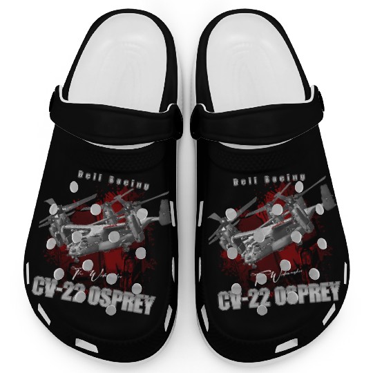 CV22 Osprey Us Air Force Hybrid Aircraft Clogs