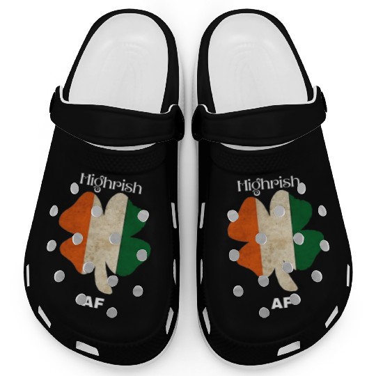 Irish AF – Funny St. Patrick’s Day Drinking Clogs
