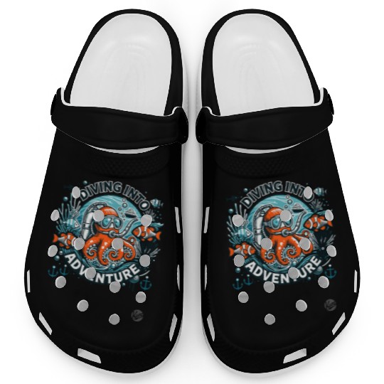 Diving Into Adventure – Octopus Diver Clogs