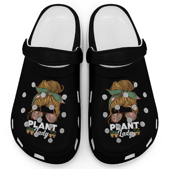 Plant Lover Gardening Plant Lady Clogs
