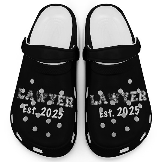 Lawyer Graduation Gift - Lawyer Established 2025 Clogs