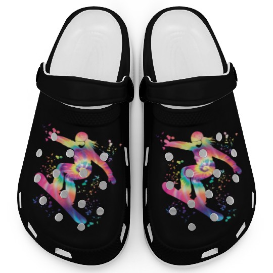 Snowboarder Snowboard Snowboarding Clogs