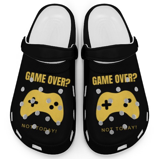 Game Over? Not Today! – Clean & Modern Gamer Clogs