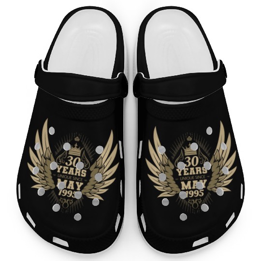 Unique angel 30th birthday wings May 1995 Clogs