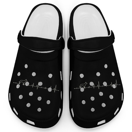 Heartbeat Belgian malinois dog Clogs