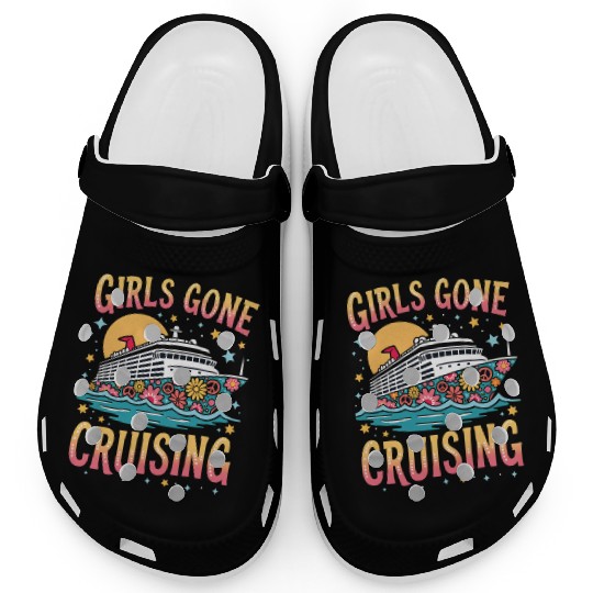 Friends Cruise Squad Besties Girls Gone Cruising Clogs