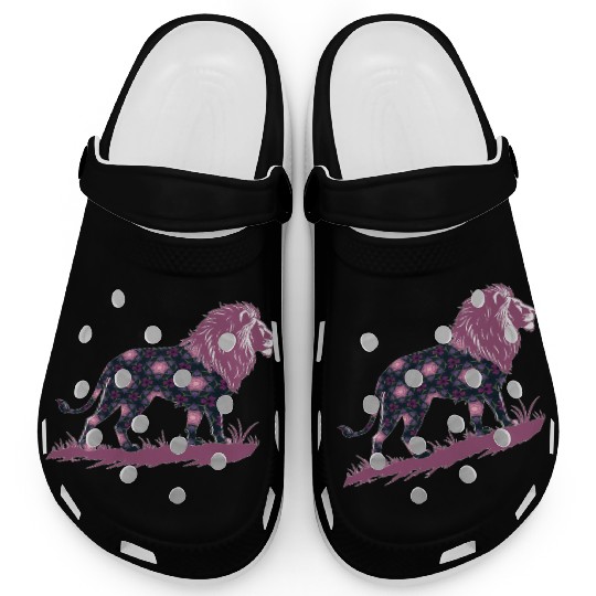 Star of David Pattern 20 Lion of Judah Clogs