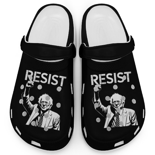 RESIST Bernie Sanders Freedom US National Service Clogs
