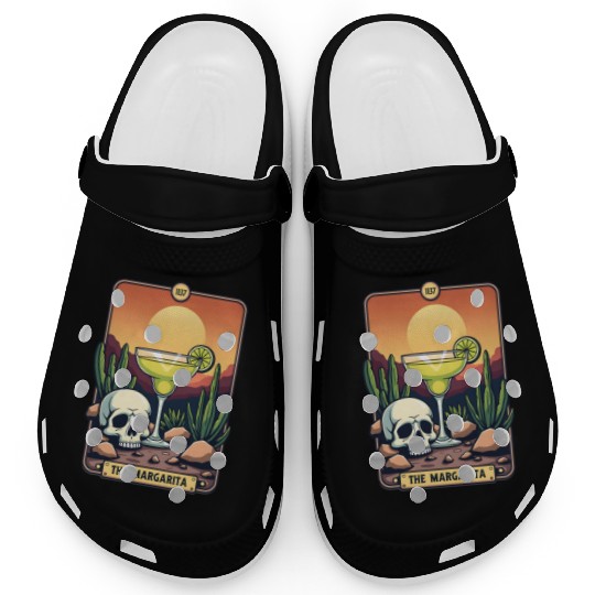 Mexican Cinco De Mayo The Margarita Tarot Card Clogs