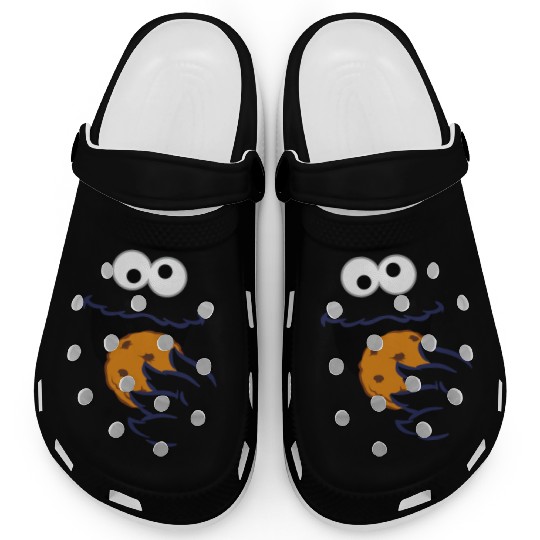 Sesame Street Costume Design Cookie Monster Clogs