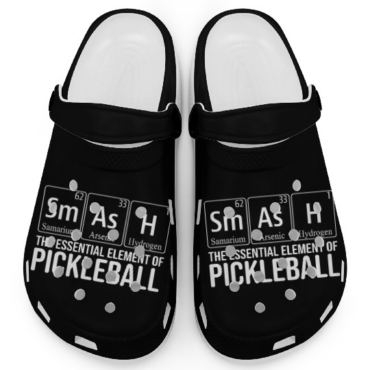 Funny periodic table of the element Pickleball Clogs