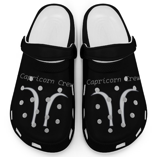 New, Original Capricorn Symbol Clogs