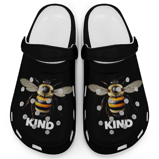 Bumble bee kind cute birthday present Clogs