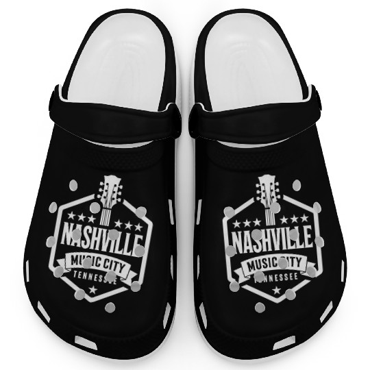 Nashville Music City Guitar Tennessee Clogs