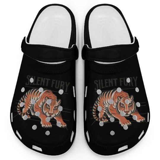 Silent Fury Tiger Clogs