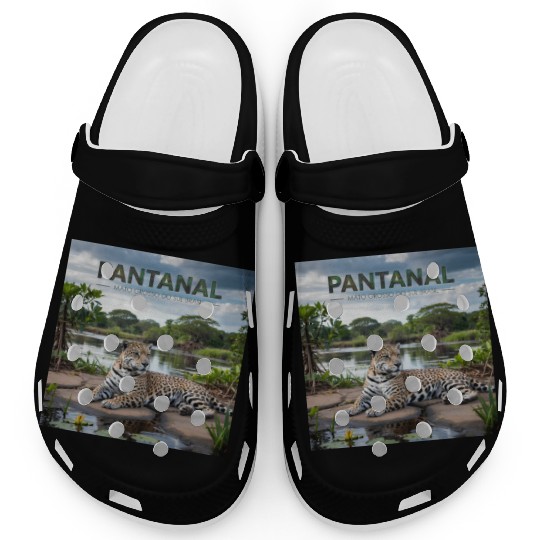 Pantanal Jaguar – Wild Beauty of Brazil Clogs