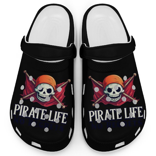 Pirate Life, No Regrets Clogs