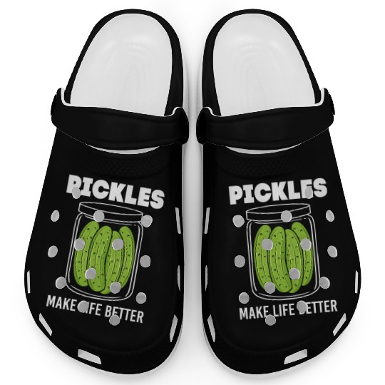 Pickles Cucumber Food Pickle Clogs