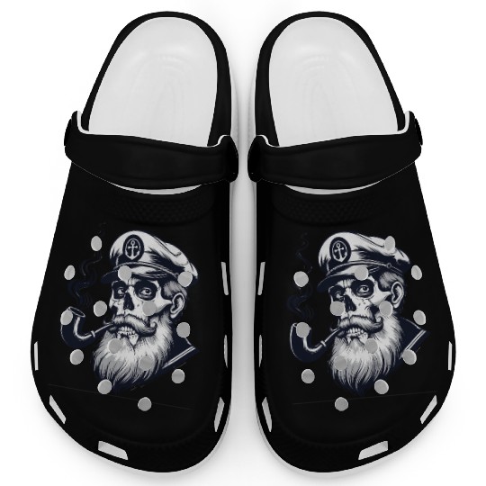Captain Fisherman Boat Sailing Sailboat Skipper Clogs