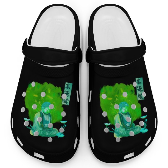 Kamakura Great Buddha Statue Clogs